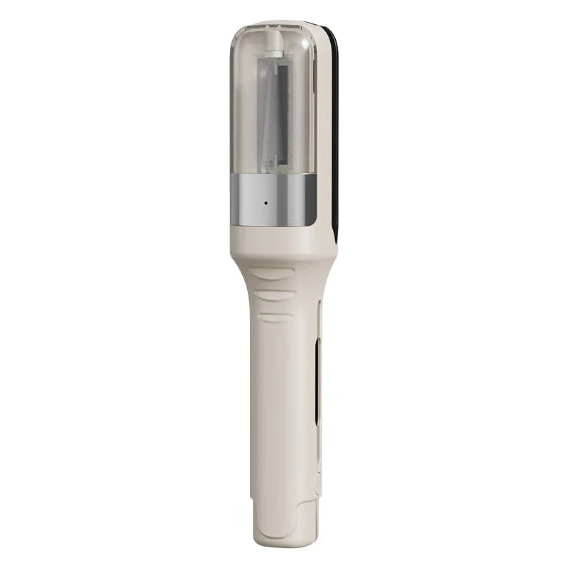 Cordless split end trimmer in off-white