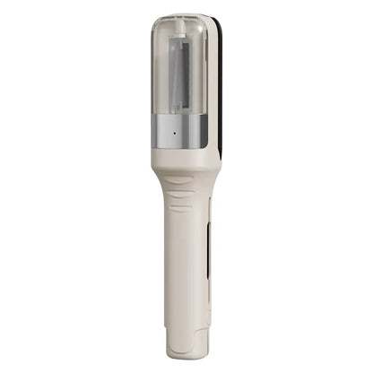 Cordless split end trimmer in off-white