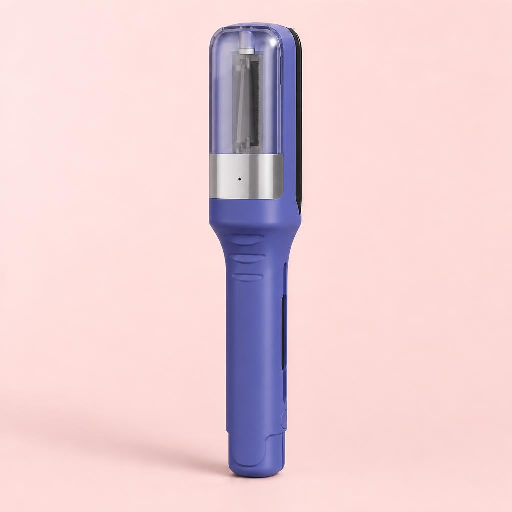 SmoothEnds split end trimmer in blue